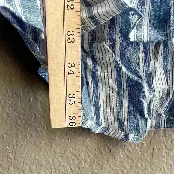 Japna Brand Shirt Dress Size XS Button Up Elastic Stretch Waist - Picture 7 of 8